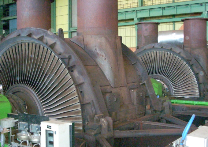 Réparations de turbines à vapeur réalisées par SPIE Turbomachinery