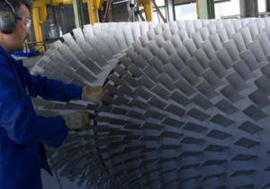 Réparation du rotor d'une turbine à gaz par SPIE Turbomachinery
